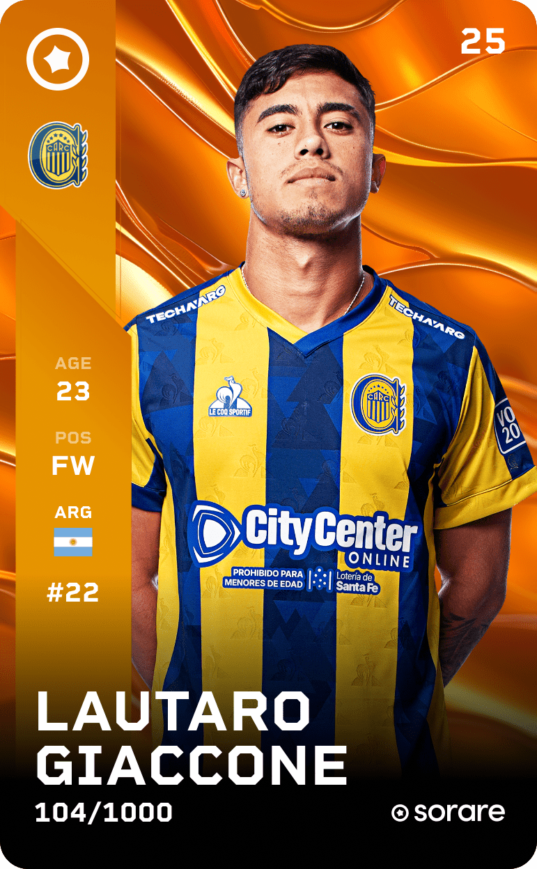 Lautaro Giaccone 2025-26 • Limited 104/1000