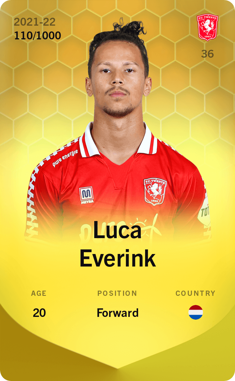 Luca Everink 2021-22 • Limited 110/1000
