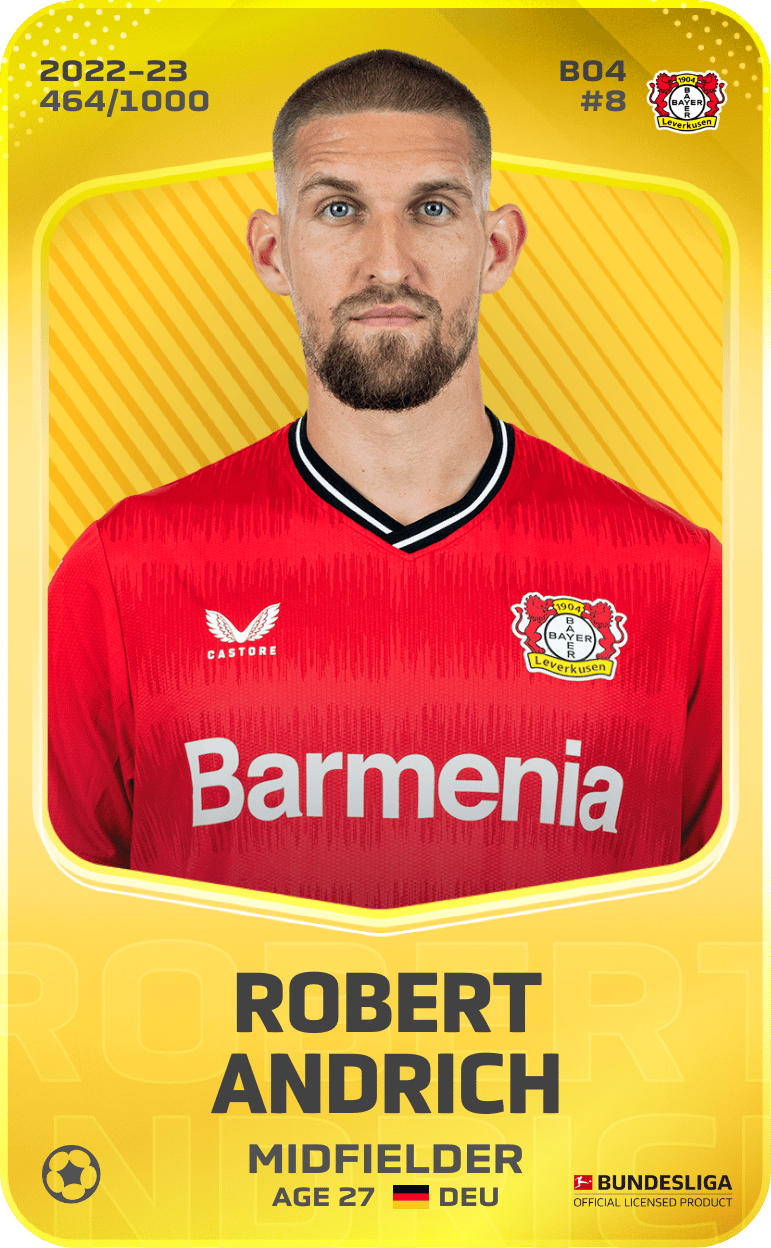 Robert Andrich 2022-23 • Limited 464/1000