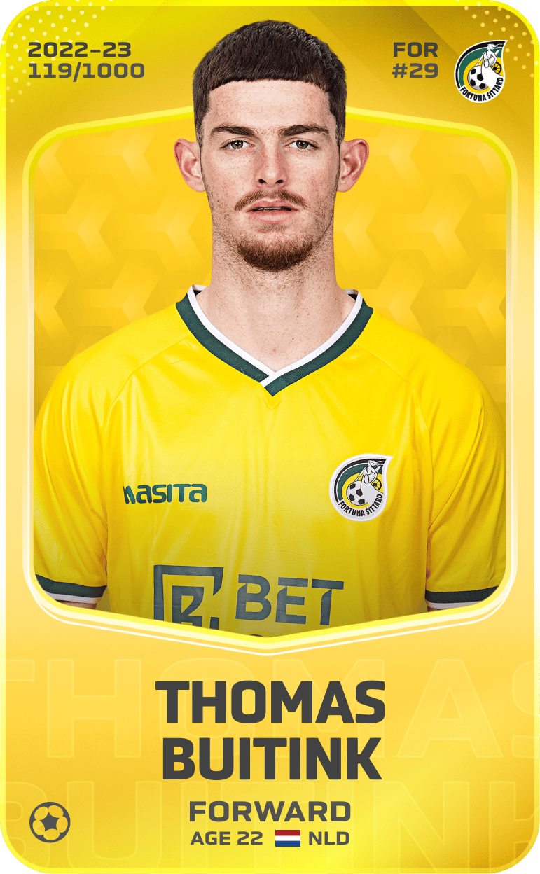 Thomas Buitink 2022-23 • Limited 119/1000