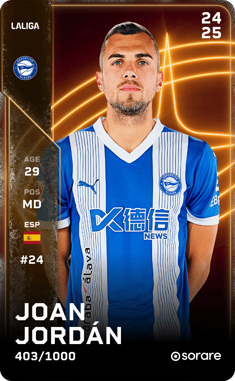 Joan Jordán 2024-25 • Limited 403/1000