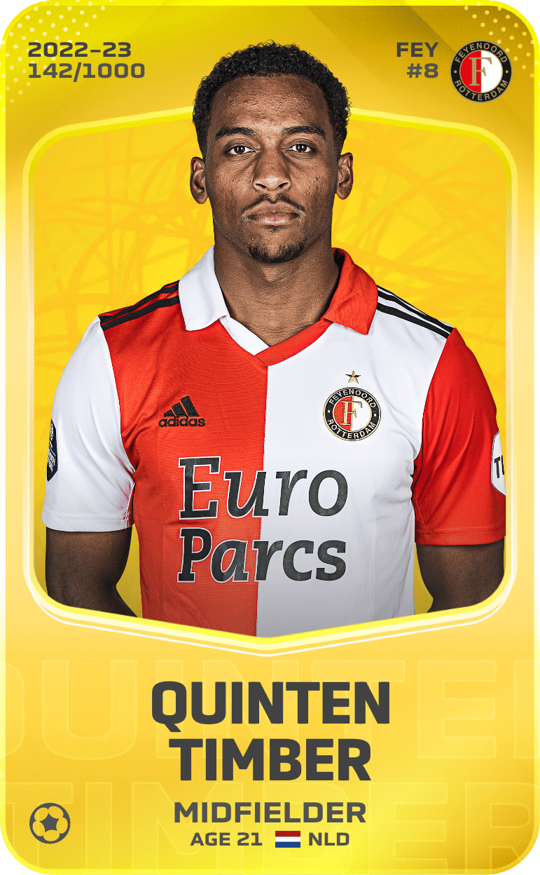 Quinten Timber 2022-23 • Limited 142/1000
