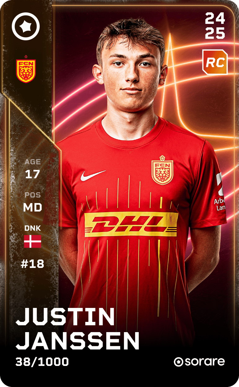 Justin Janssen 2024-25 • Limited 38/1000