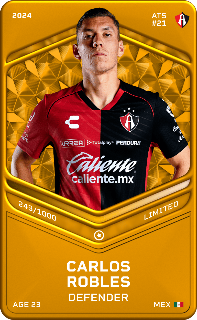Carlos Robles 2024-25 • Limited 243/1000