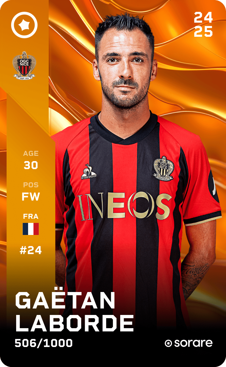 Gaëtan Laborde 2024-25 • Limited 506/1000