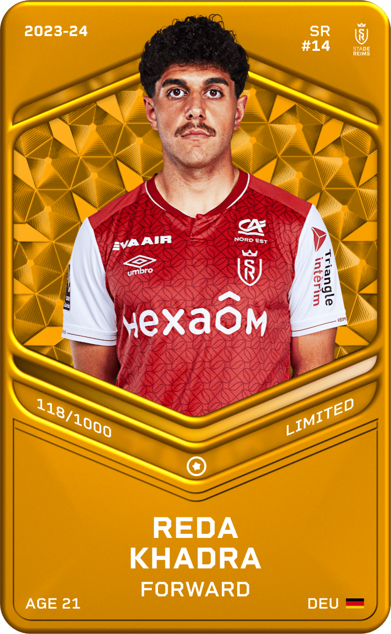 Reda Khadra 2023-24 • Limited 118/1000