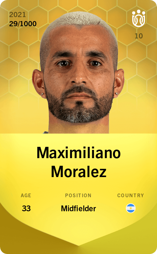 Maximiliano Moralez 2021-22 • Limited 29/1000