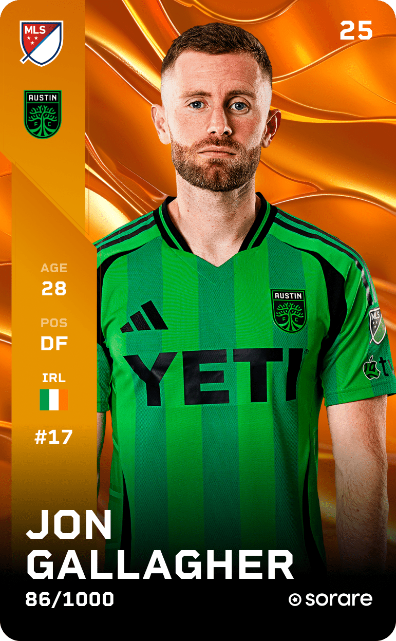 Jon Gallagher 2025-26 • Limited 86/1000