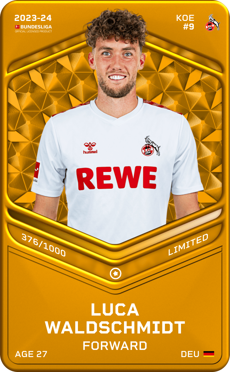 Luca Waldschmidt 2023-24 • Limited 376/1000