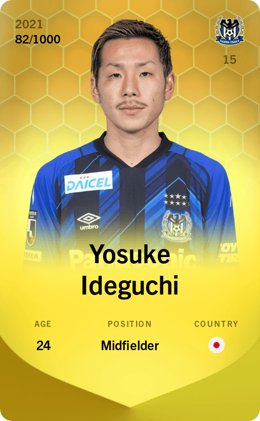Yosuke Ideguchi 2021-22 • Limited 82/1000