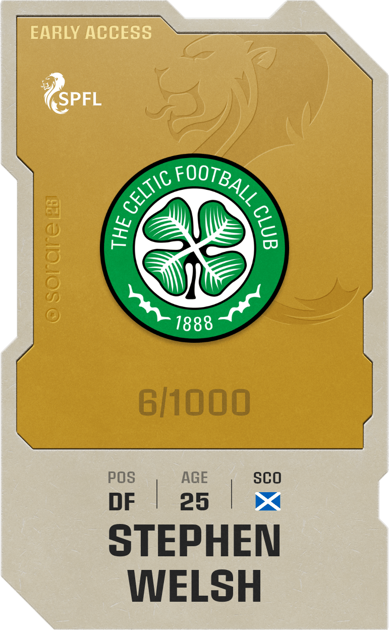Stephen Welsh 2025-26 • Limited 6/1000