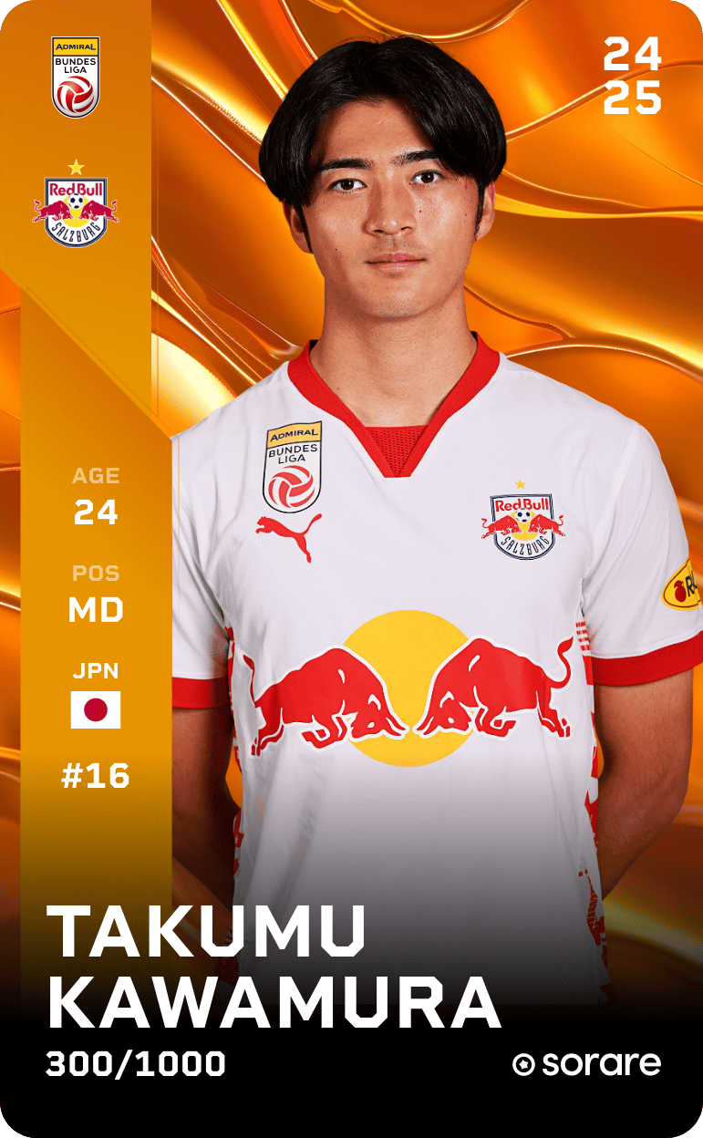 Takumu Kawamura 2024-25 • Limited 300/1000