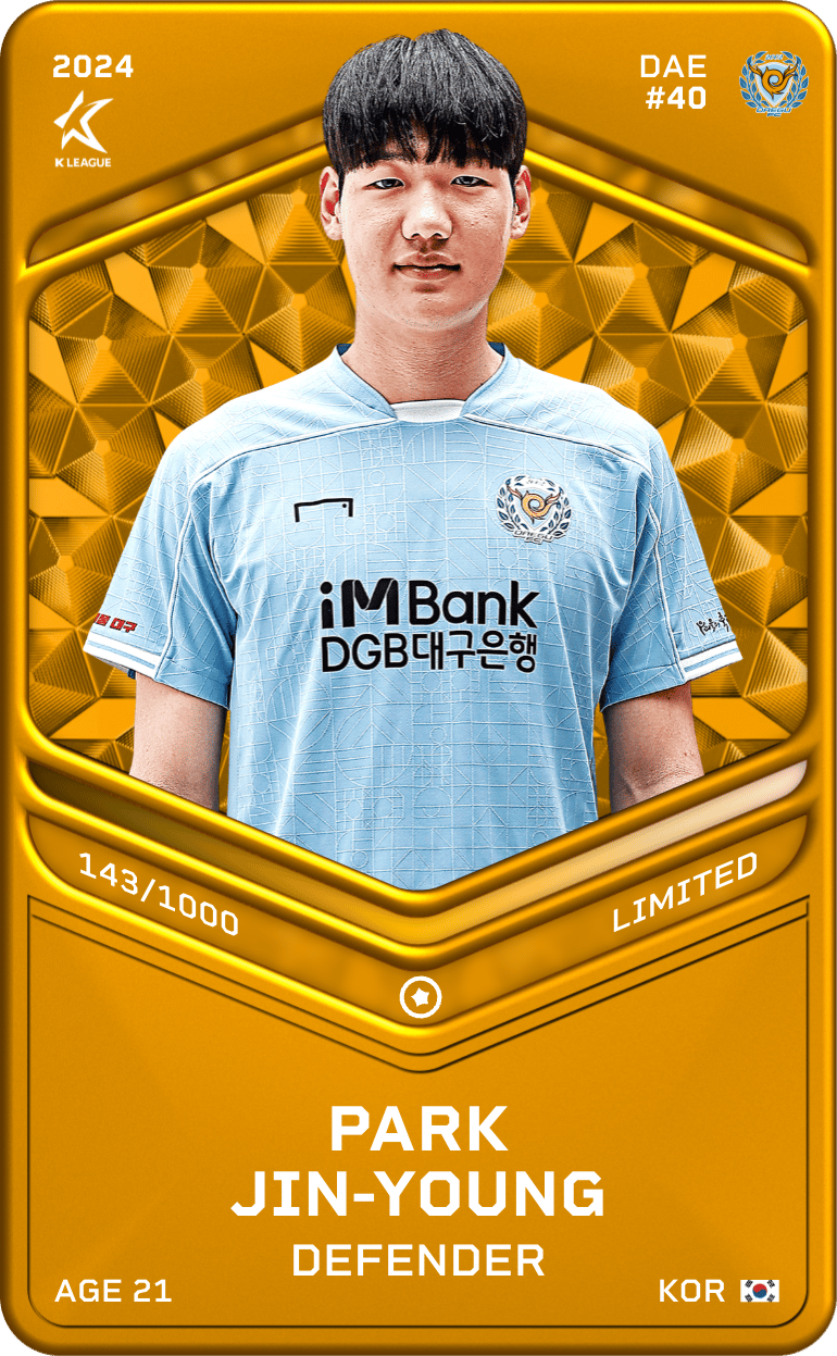 Park Jin-Young 2024-25 • Limited 143/1000