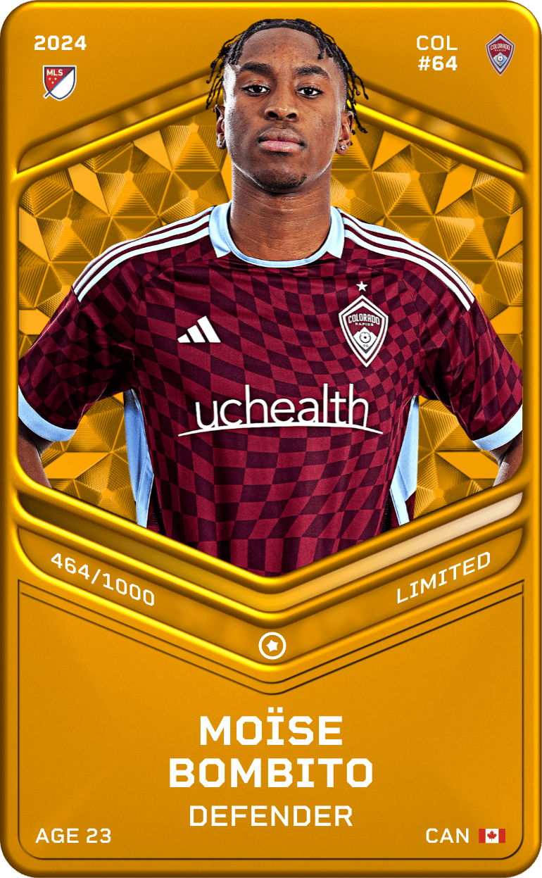 Moïse Bombito 2024-25 • Limited 464/1000