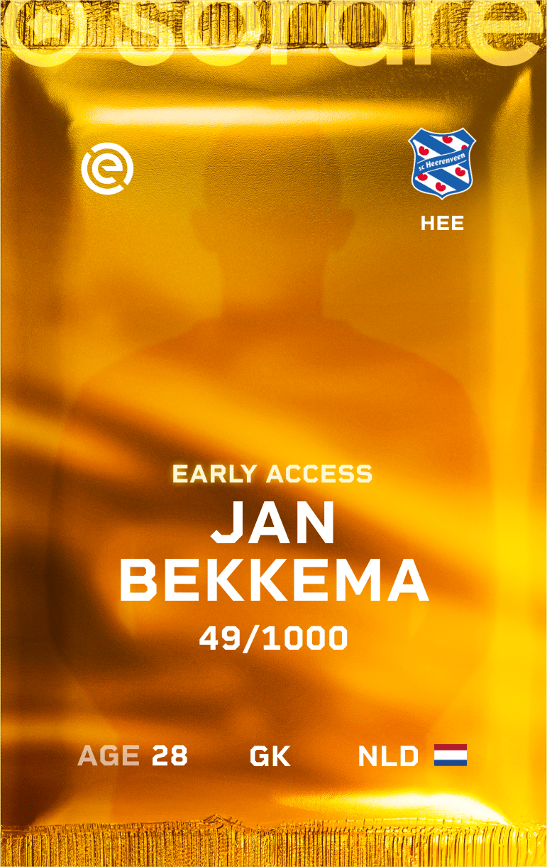 Jan Bekkema 2024-25 • Limited 49/1000