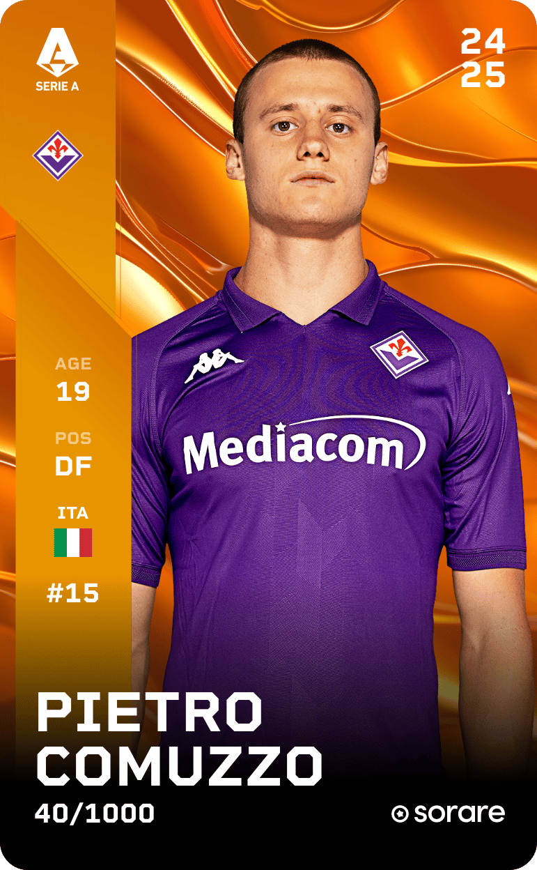 Pietro Comuzzo 2024-25 • Limited 40/1000