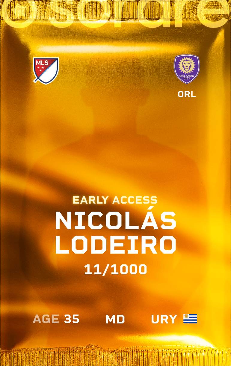 Nicolás Lodeiro 2025-26 • Limited 11/1000