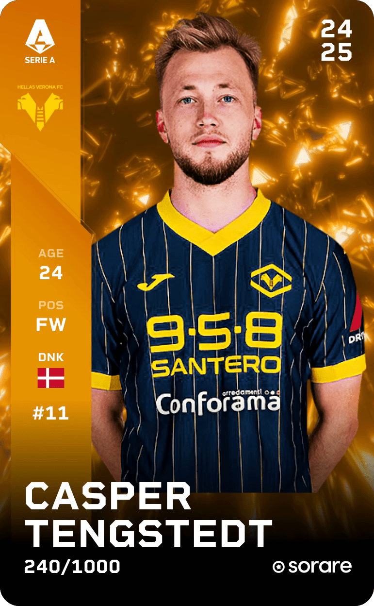 Casper Tengstedt 2024-25 • Limited 240/1000