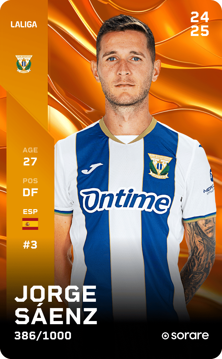 Jorge Sáenz 2024-25 • Limited 386/1000