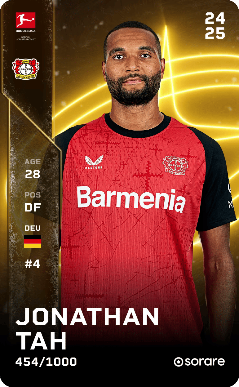 Jonathan Tah 2024-25 • Limited 454/1000