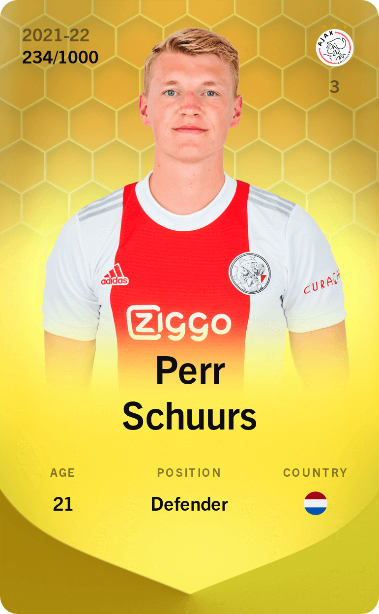 Perr Schuurs 2021-22 • Limited 234/1000