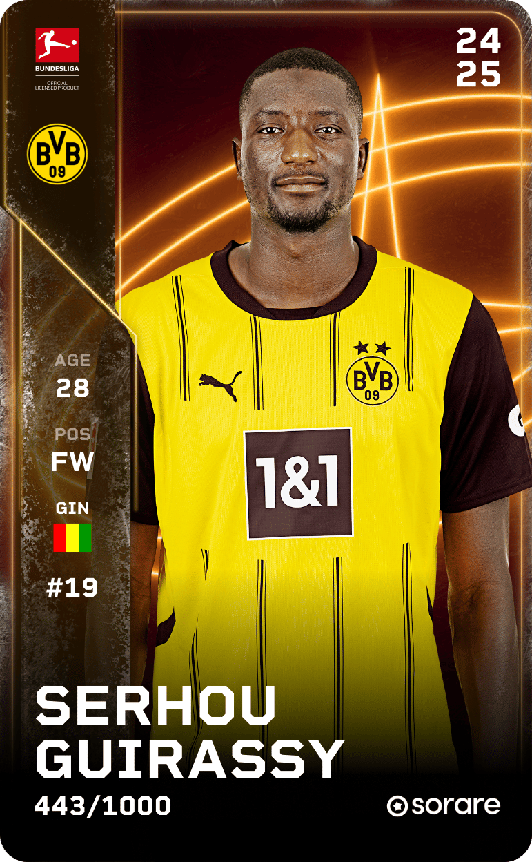 Serhou Guirassy 2024-25 • Limited 443/1000