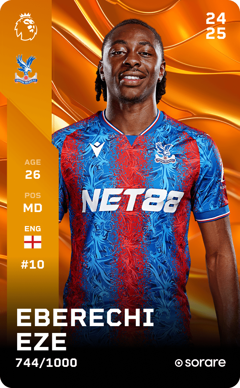 Eberechi Eze 2024-25 • Limited 744/1000