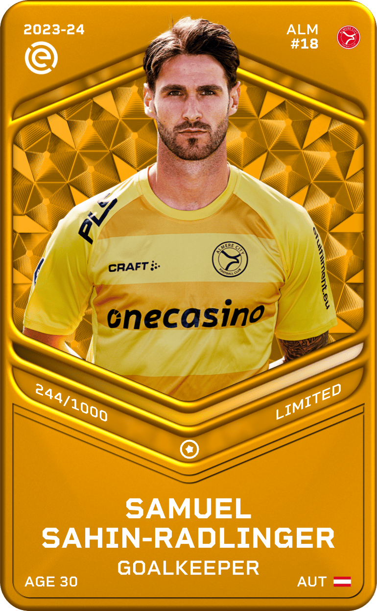 Samuel Sahin-Radlinger 2023-24 • Limited 244/1000