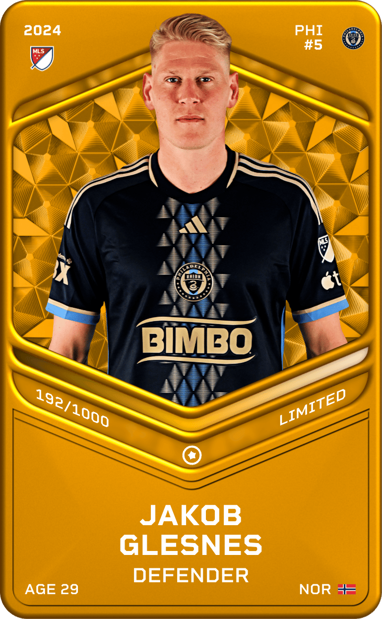 Jakob Glesnes 2024-25 • Limited 192/1000