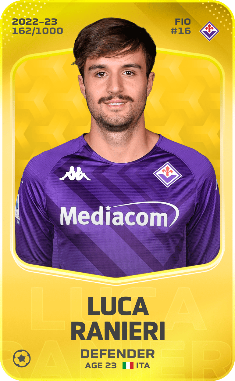 Luca Ranieri 2022-23 • Limited 162/1000