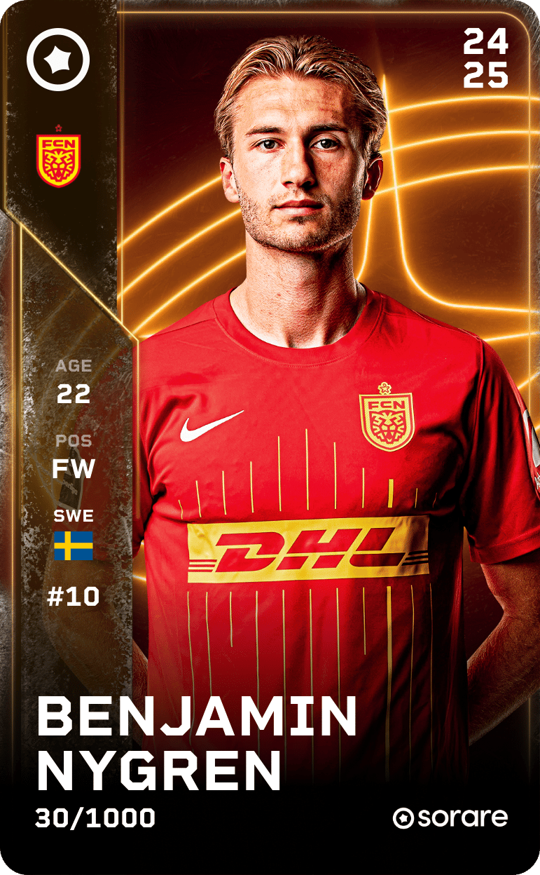 Benjamin Nygren 2024-25 • Limited 30/1000