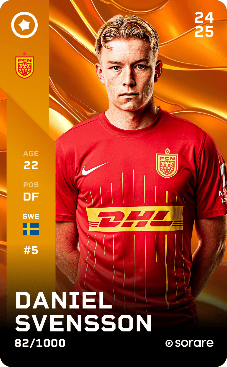 Daniel Svensson 2024-25 • Limited 82/1000
