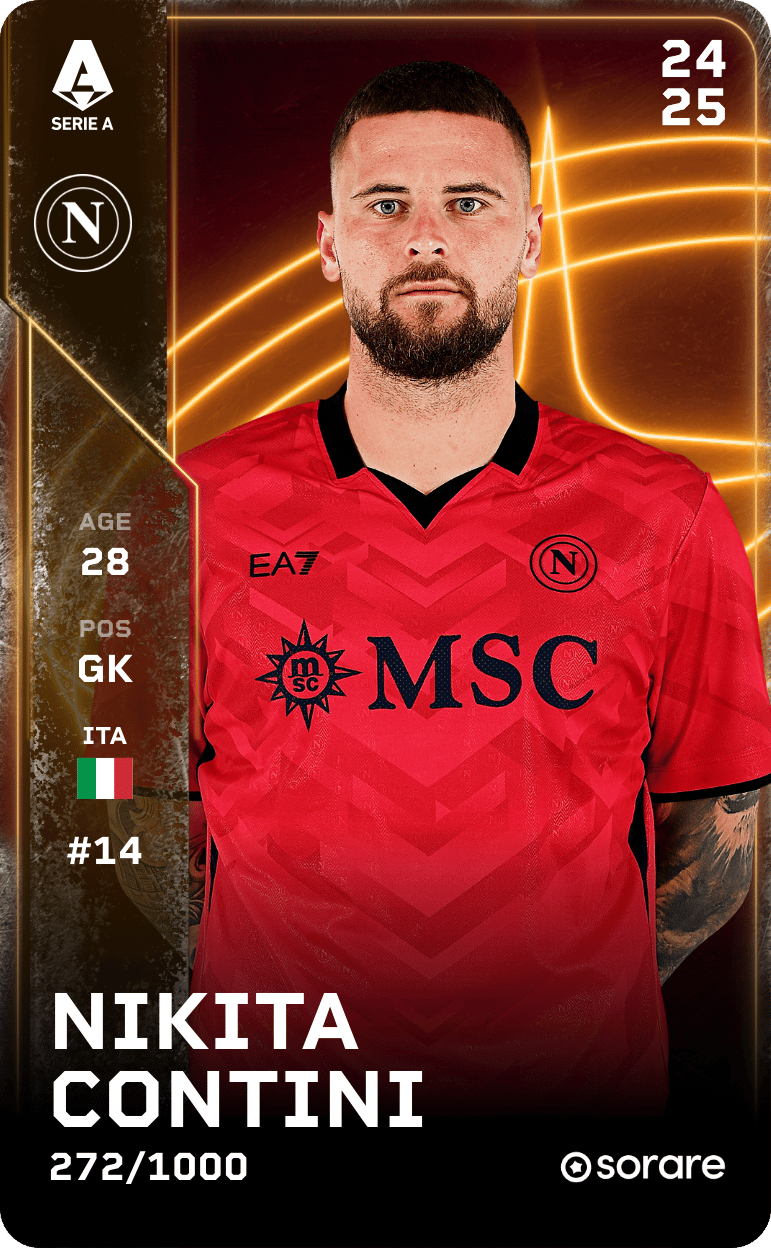 Nikita Contini Baranovsky 2024-25 • Limited 272/1000