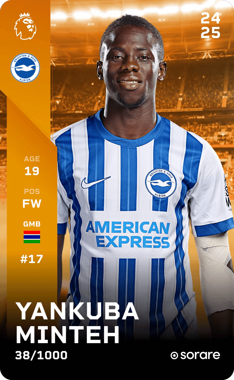 Yankuba Minteh 2024-25 • Limited 38/1000
