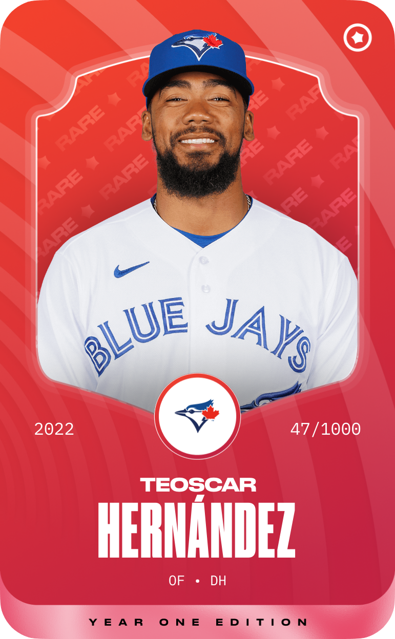 Teoscar Hernández 2022 • Rare 47/1000