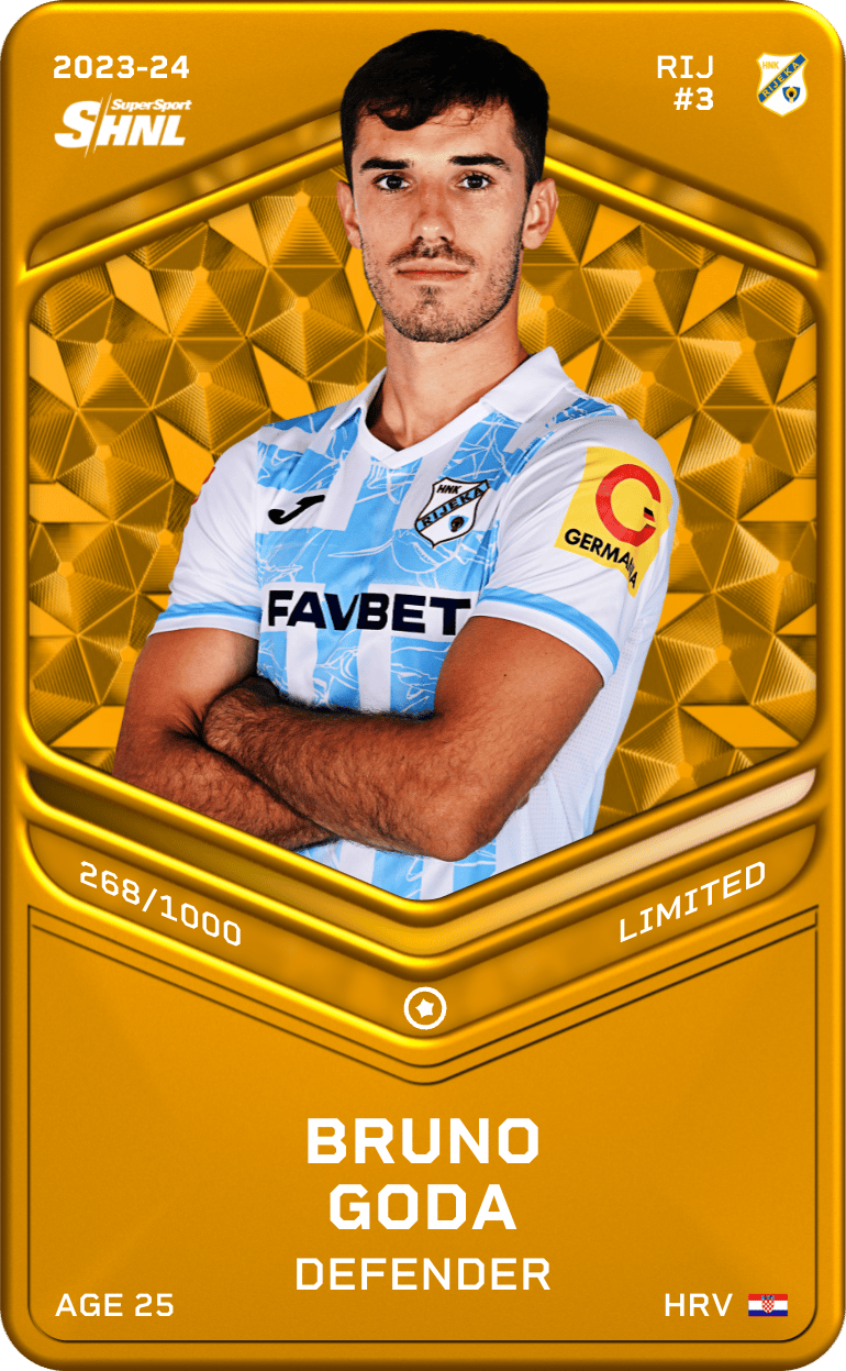 Bruno Goda 2023-24 • Limited 268/1000
