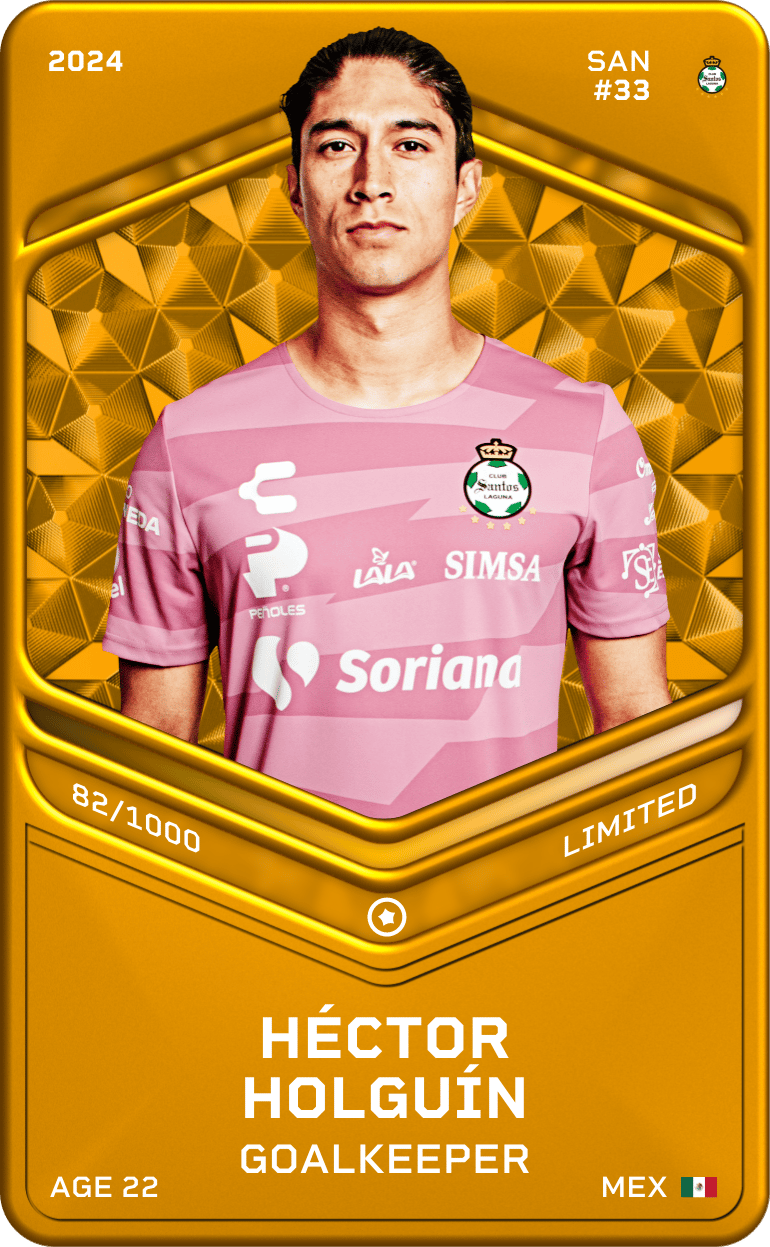 Héctor Holguín 2024-25 • Limited 82/1000