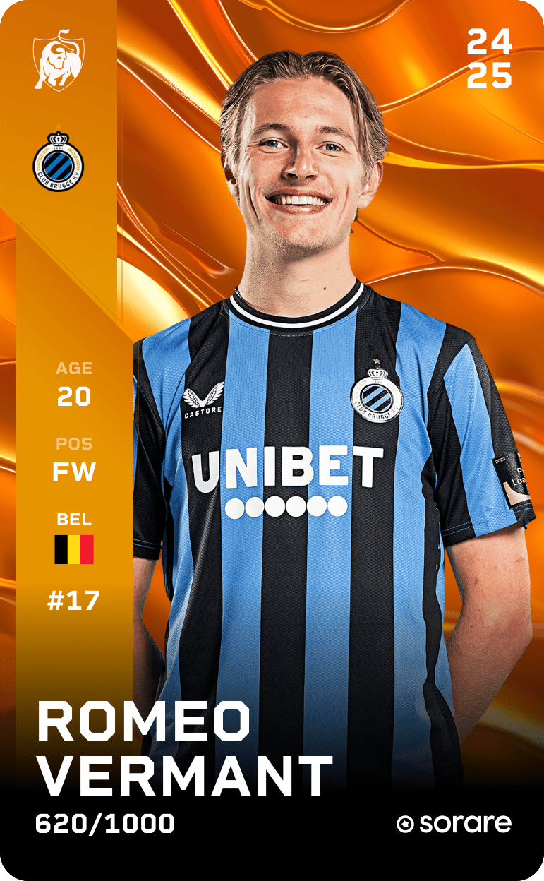 Romeo Vermant 2024-25 • Limited 620/1000