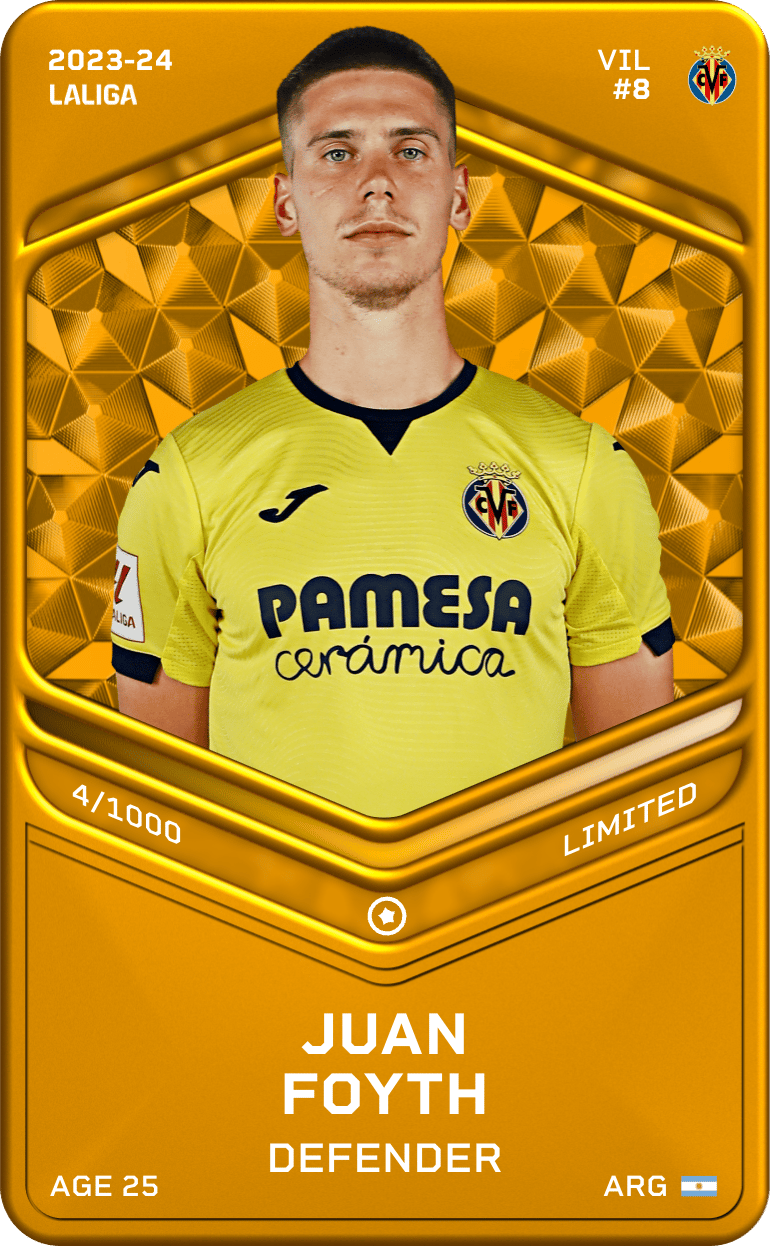 Juan Foyth 2023-24 • Limited 4/1000