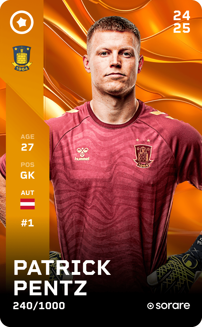Patrick Pentz 2024-25 • Limited 240/1000