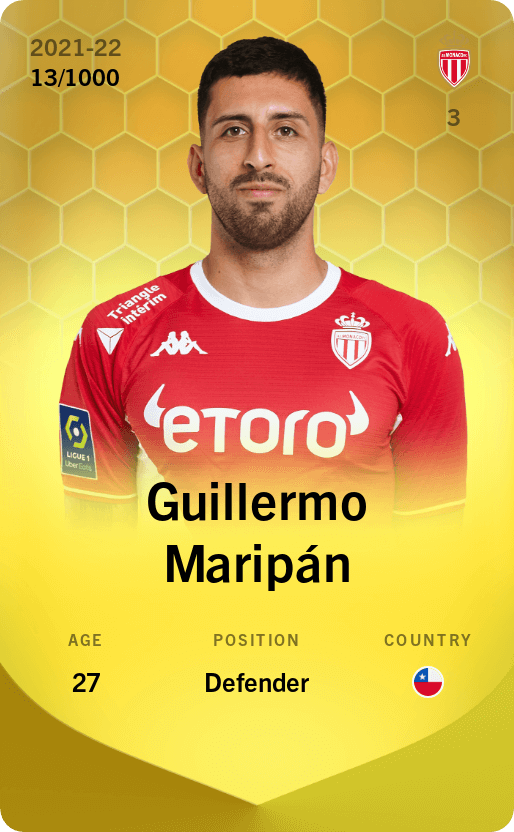 Guillermo Maripán 2021-22 • Limited 13/1000