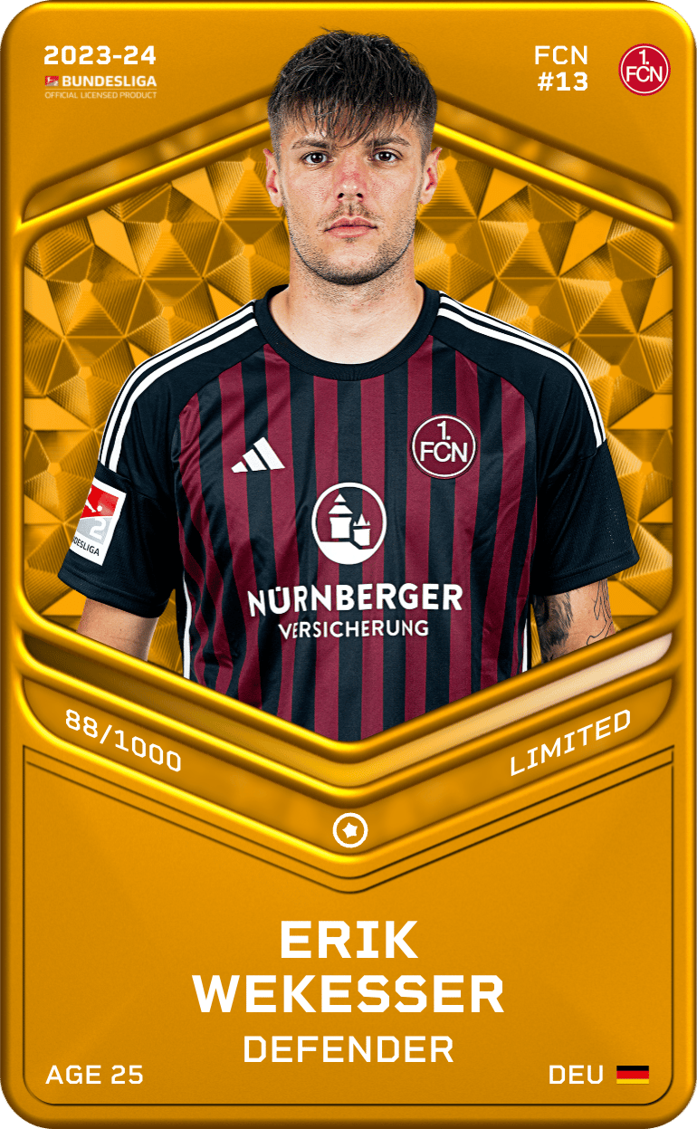 Erik Wekesser 2023-24 • Limited 88/1000