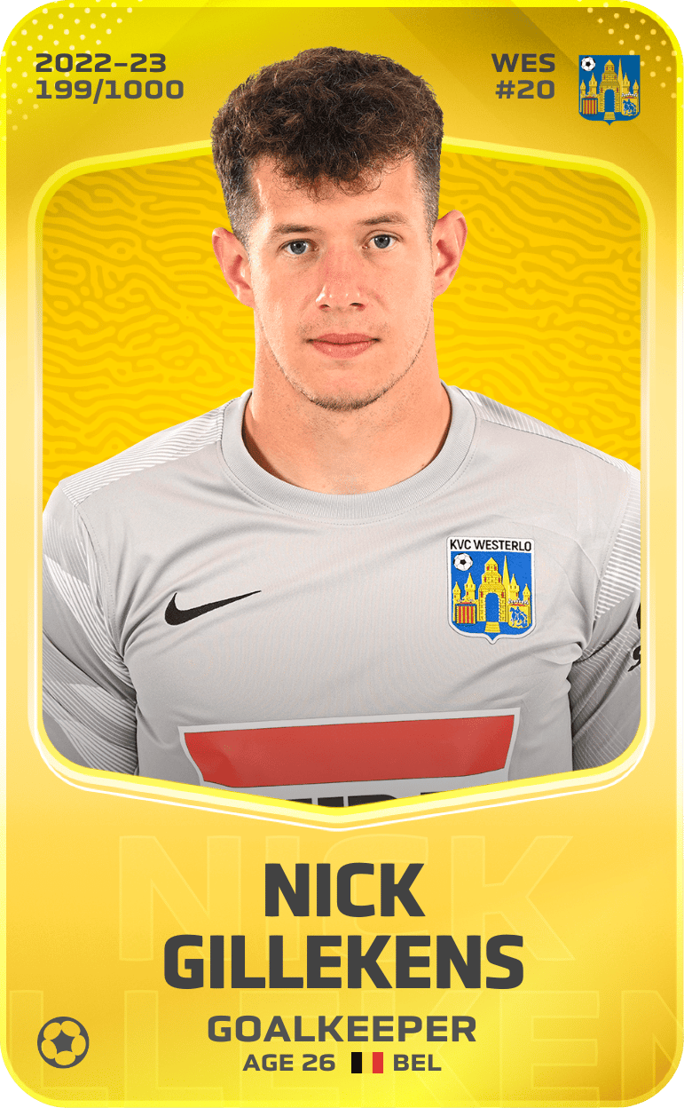 Nick Gillekens 2022-23 • Limited 199/1000