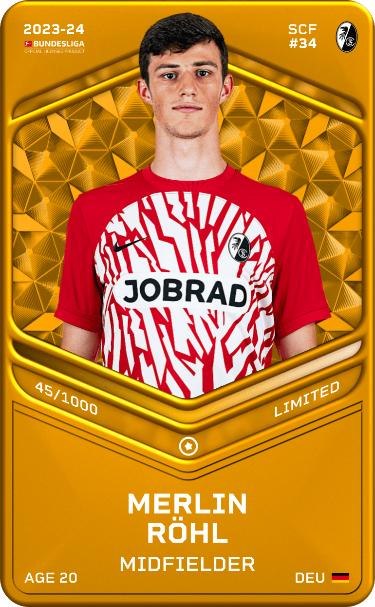 Merlin Röhl 2023-24 • Limited 45/1000
