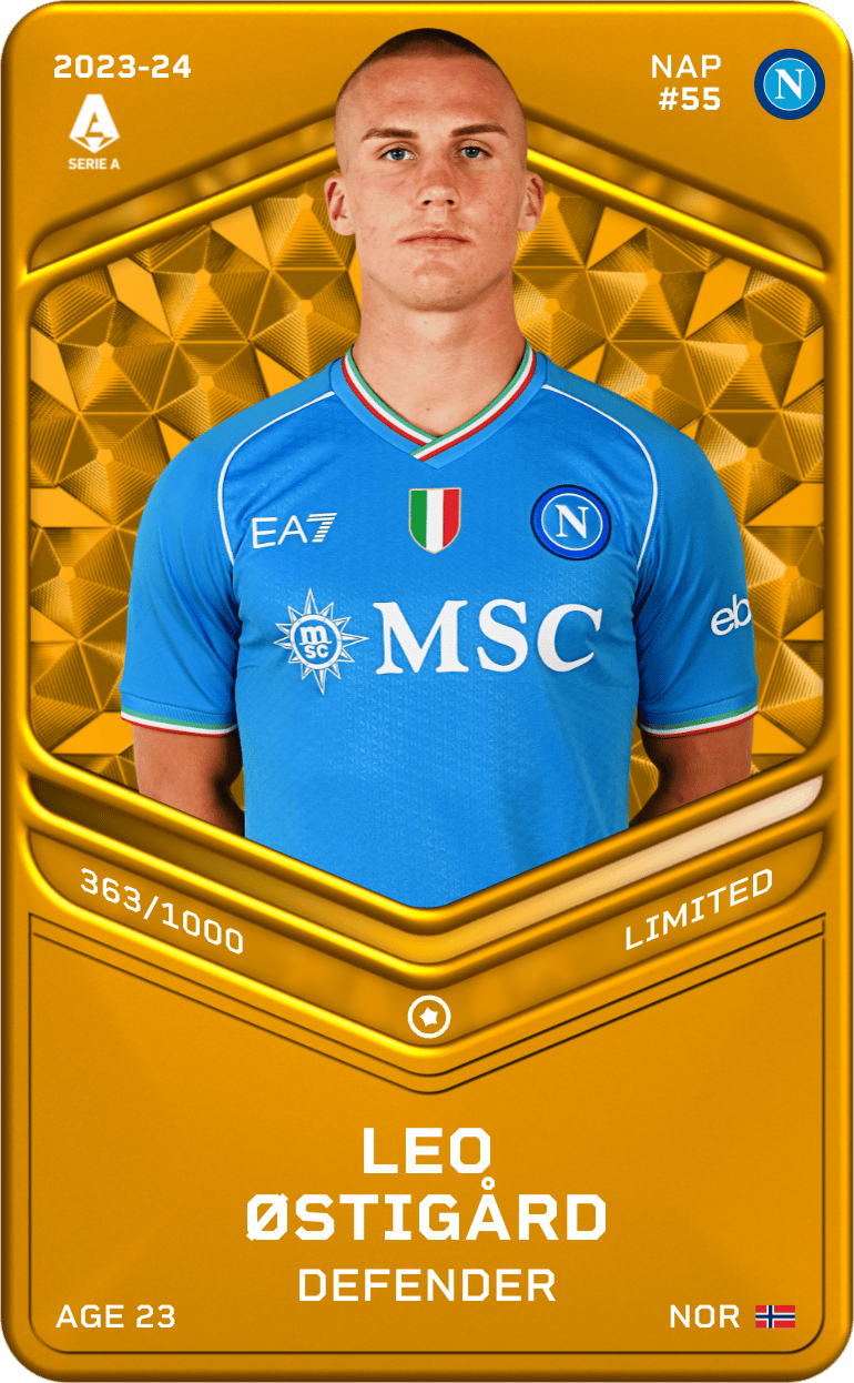 Leo Østigård 2023-24 • Limited 363/1000