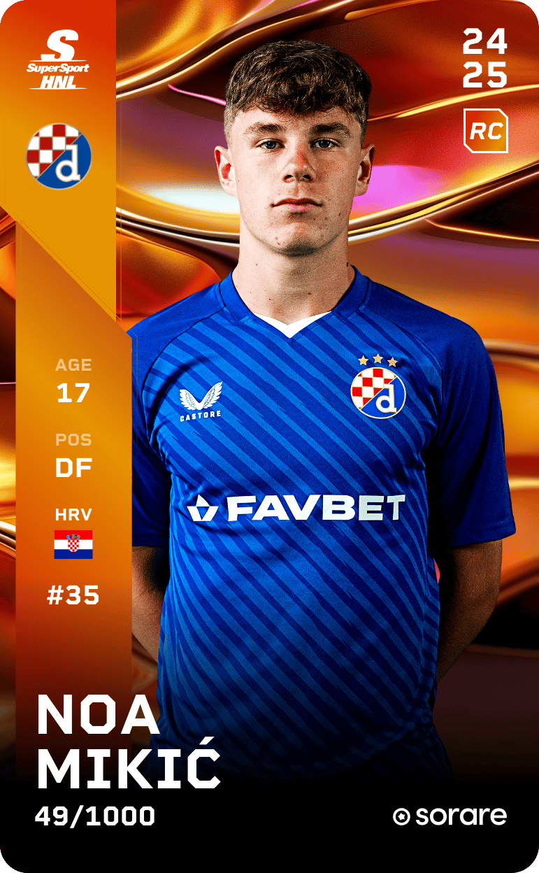 Noa Mikić 2024-25 • Limited 49/1000