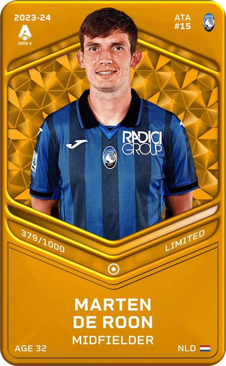 Marten de Roon 2023-24 • Limited 379/1000