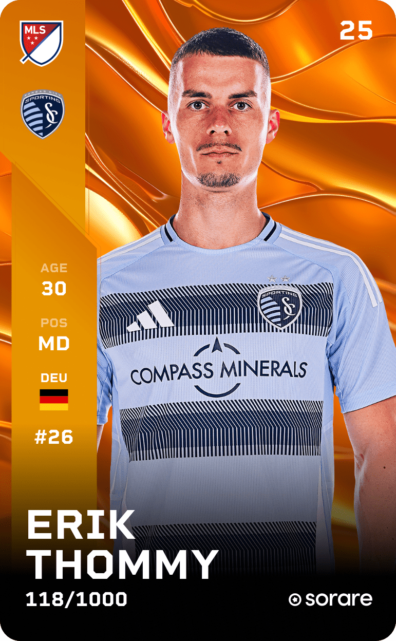 Erik Thommy 2025-26 • Limited 118/1000