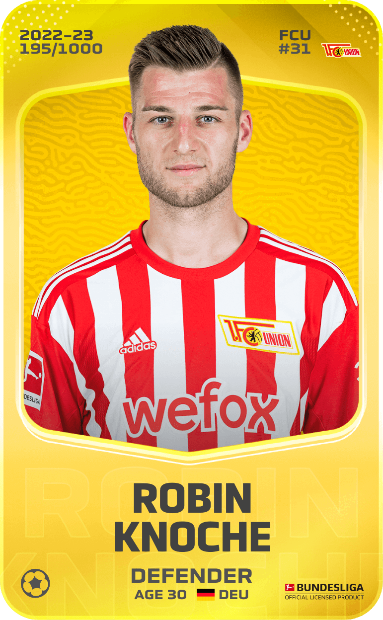 Robin Knoche 2022-23 • Limited 195/1000