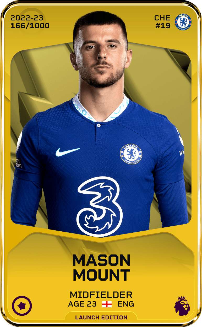 Mason Mount 2022-23 • Limited 166/1000